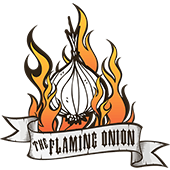 The Flaming Onion logo